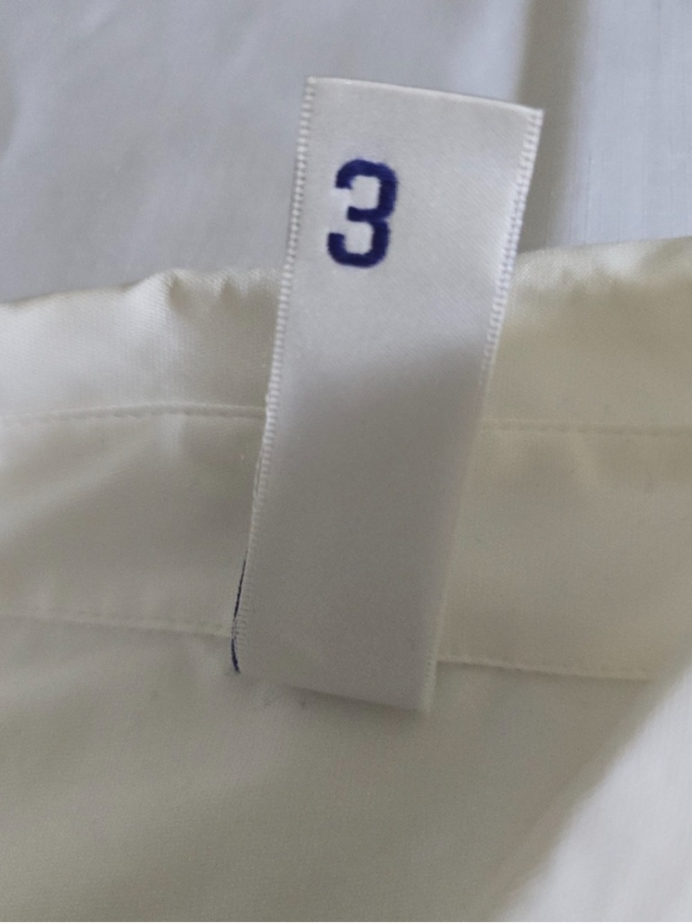 Mother Oxford Shirt Size 3 White Button Down Oversized Cotton Poplin Classic XL - Picture 13 of 16